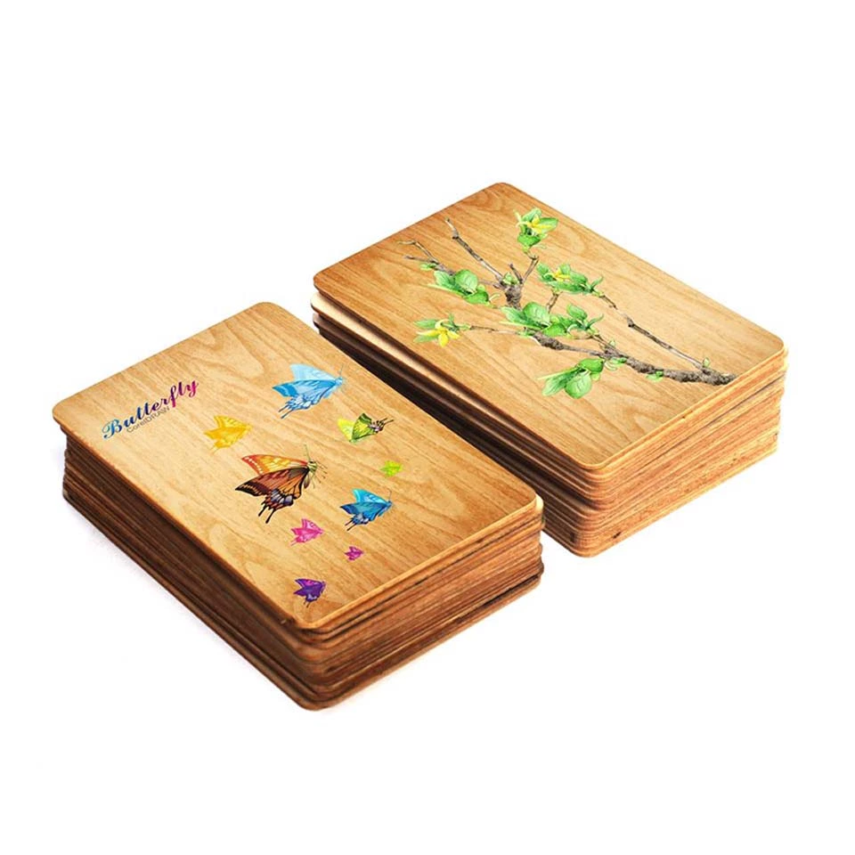 Wooden RFID hotel key card