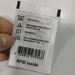 Free Sample UHF Passive Textile clothing rfid tag for rfid shop system
