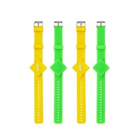 13.56Mhz ISO15693 I CODE SLIX2 RFID Wristband RFID Silicone Bracelets