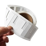 Flexible UHF On Metal Label Long Range Anti Metal RFID Tag On Metal With U9 Chip