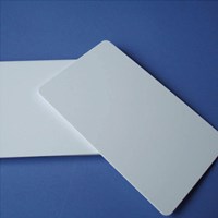 13.56mhz Blank White pvc rfid cards with F08 chip