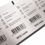 Free Sample UHF Passive Textile clothing rfid tag for rfid shop system