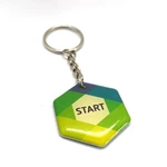 Rfid tag Hand rfid epoxy tag nfc stickers with MF S50r 1k chip rfid access control key tag