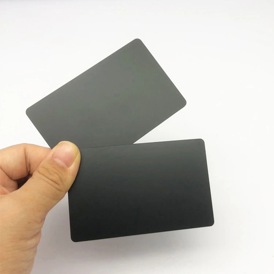 Stainless Steel Gold Black Metal RFID NFC Card