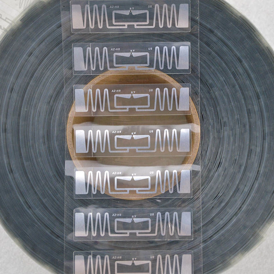 Factory Supply uhf rfid wet inlay with ISO 18000-6C 860-960Mhz for long read range 1-7m