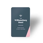 Fashionable Design RFID NFC BioPaper Business Card Membership Card With Simple Process