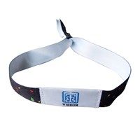 Cheap Factory Price Rfid Fabric Wristband Nfc Textile Bracelet Tk4100 Chip Inside