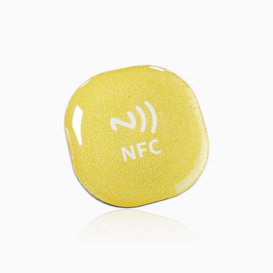 High quality adhesive anti metal Epoxy NFCRFID tagsticker