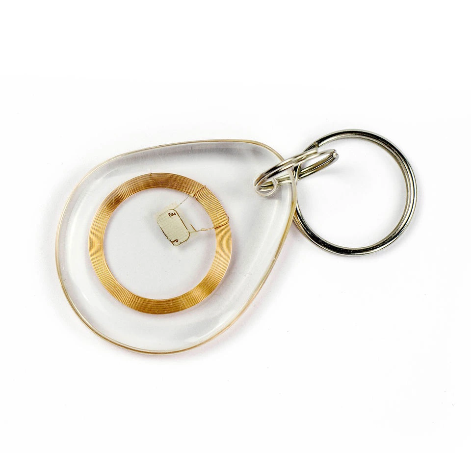 Factory Direct Wholesale RFID Keychain Epoxy PVC ABS For Access Control
