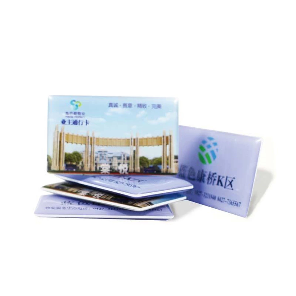 Company Logo Customizable RFID Epoxy KeyChain 13.56MHZ NFC Epoxy Keyfob NFC Epoxy Sticker for Smart Door Locker