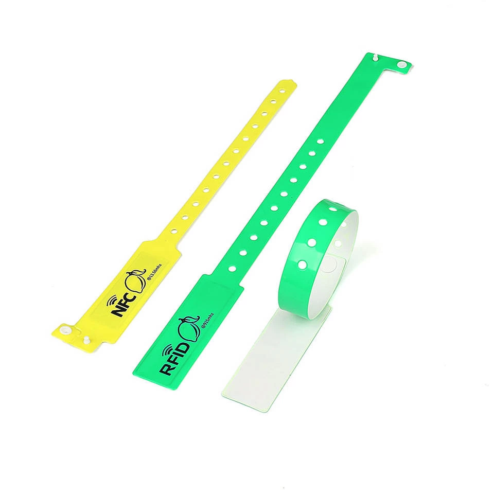 RFID PVC Medical ID Bracelet and Vinyl Wristbands for Hospitals or Hospital Newborn Baby Identification
