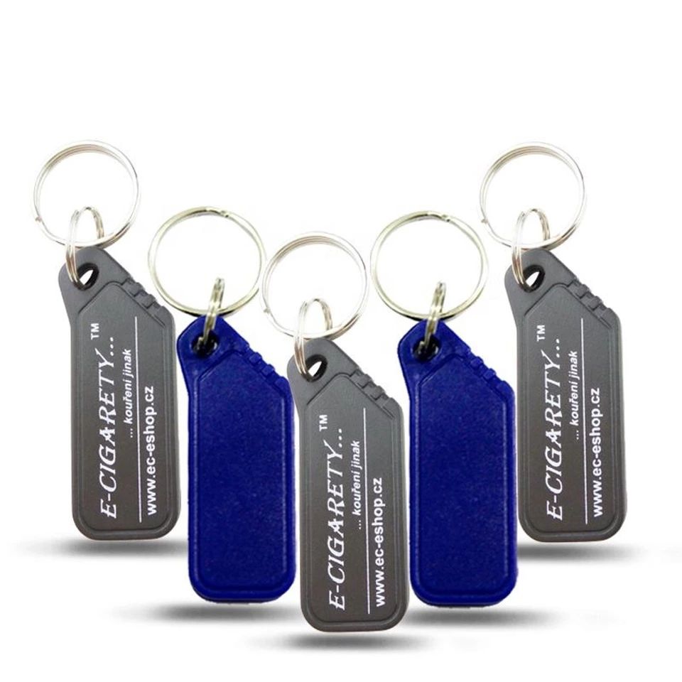 Time attendance system 13.56mhz Huahong 1K S50 printable rfid keyfob