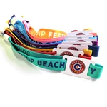 Adjustable Passive fabric RFID Wristband price RFID Wristband  Bracelet NFC TAG Smart RFID Band for festival Events