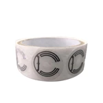 Customized Round Shape Dia24mm Antenna Impinj Monza R6R6A Chip UHF RFID Wet Inlay