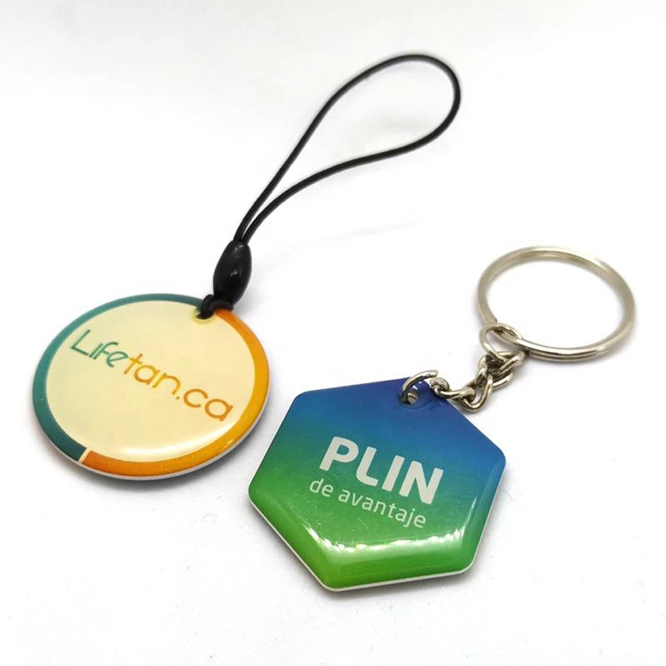 Rfid tag Hand rfid epoxy tag nfc stickers with MF S50r 1k chip rfid access control key tag