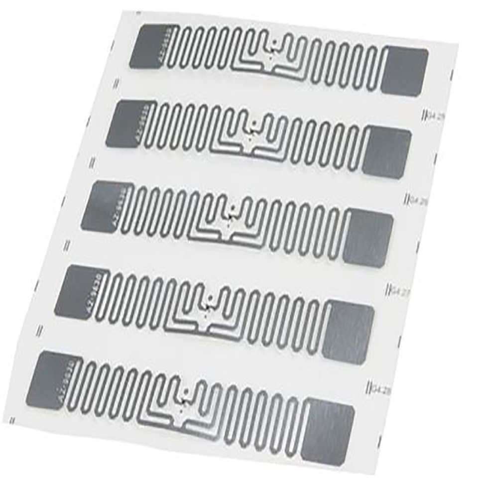 Wholesale Programmable UHF 860-960MHZ RFID R6 Wet Inlay Hang Tag Label Sticker For Cloth Garment