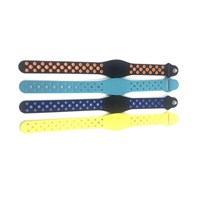 new arrival 13.56MHZ Mifair Original 4K Wristbands Silicone RFID Bracelet Adjustable