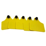 RAFID Farm Animal Livestock Supplies Laser Type Copper Head Earrings Sheep RFID UHFEM4305 Ear Tag