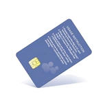 Rfid Contact Ic Smart Card Chip Custom Printable Credit Bank Card For Hotel Supermarket