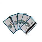 RFID Tag White Card UHF Long-Distance Employee Card Can Print Electronic Label