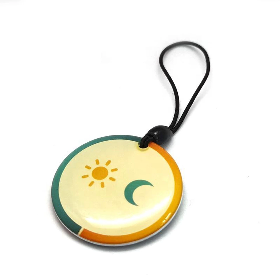 Rfid tag Hand rfid epoxy tag nfc stickers with MF S50r 1k chip rfid access control key tag