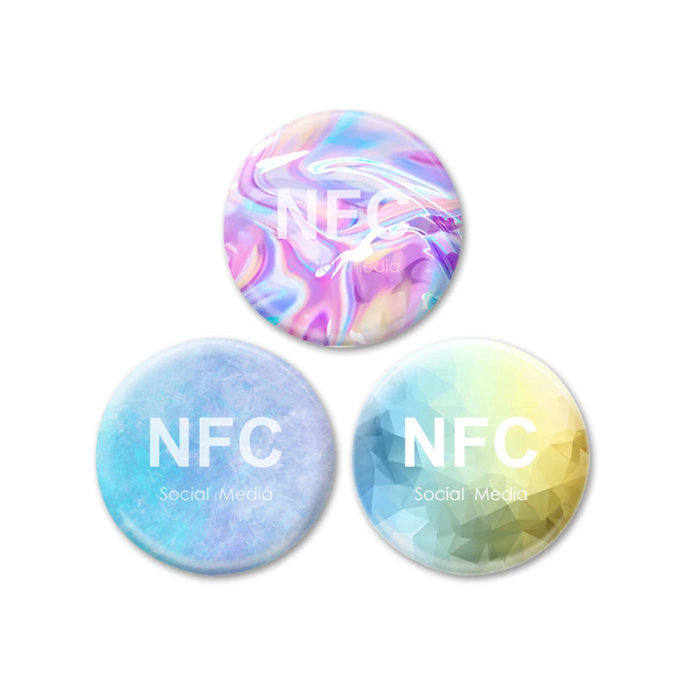 RFID manufacturer direct selling IC dispensing card smart lock access control card NFC drip cards epoxy nfc tag