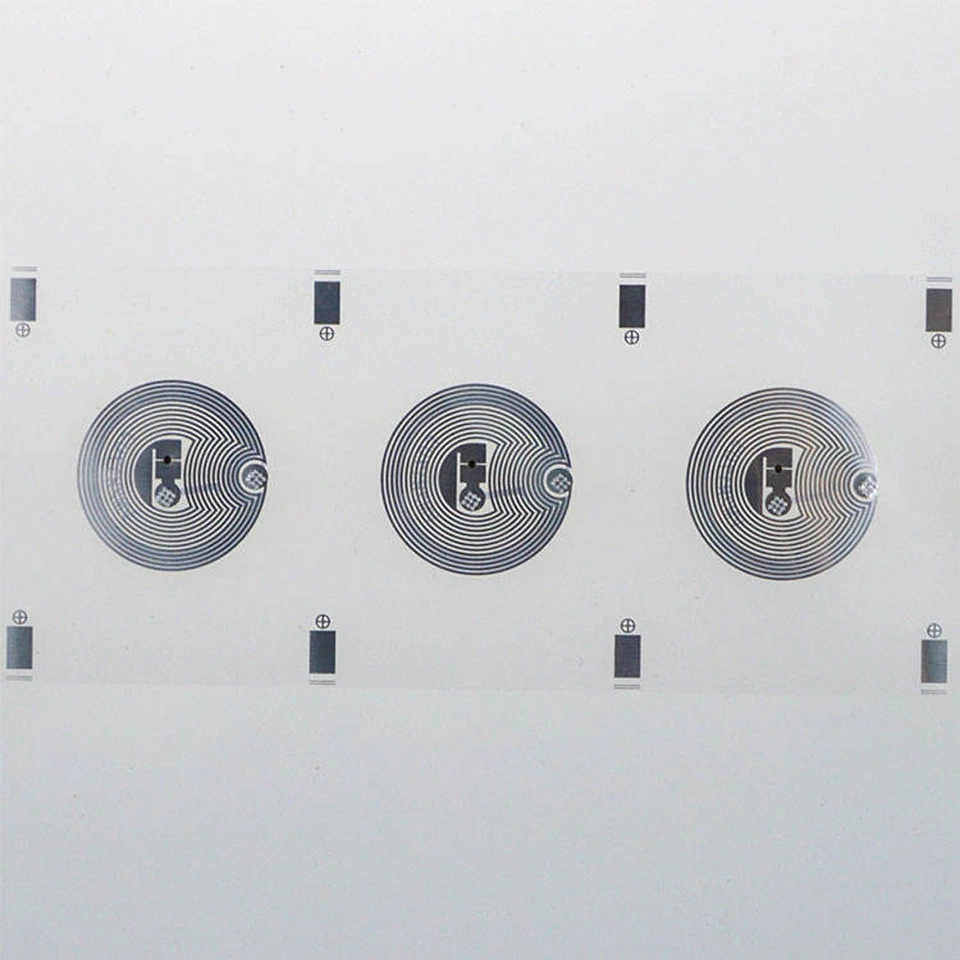 High Quality ISO 14443A Rfid ntag213 NFC Dry wet Inlay Passive 13.56mhz HF RFID NFC Inlay Microchips