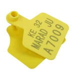 OTPS Iso18000-6c Uhf Cattle Ear Tag Tpu Rfid Livestock Animal Identification Ear Tags For Farm Management