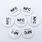 NFC drip pet dog tag RFID identification tags IC access control card dripping cards pet management chip production