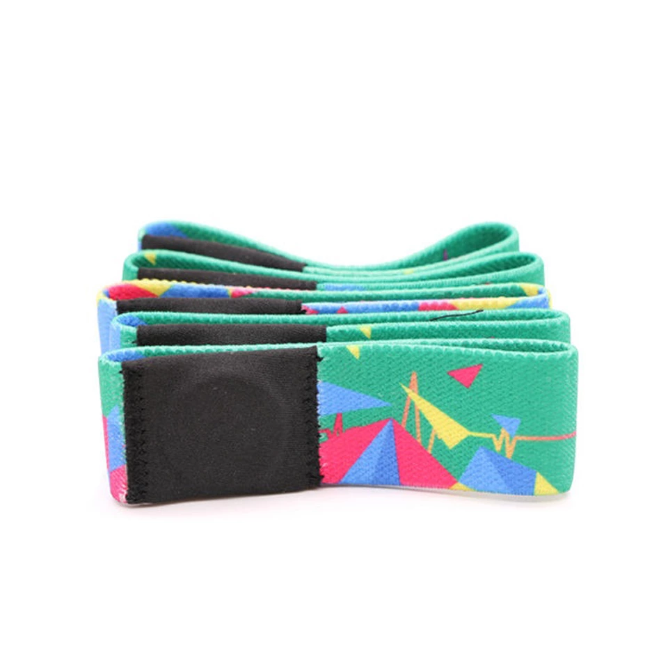 RFID NFC woven Elastic Wristband Bracelet For Festival Events Concert Tickets