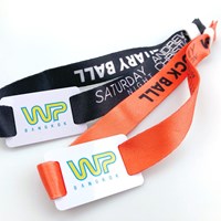 Adjustable Passive fabric RFID Wristband price RFID Wristband  Bracelet NFC TAG Smart RFID Band for festival Events