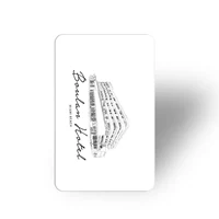 PVC Card Biodegradable Eco-Friendly RFID NFC Customized Printing Key card