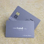 Rfid Contact Ic Smart Card Chip Custom Printable Credit Bank Card For Hotel Supermarket