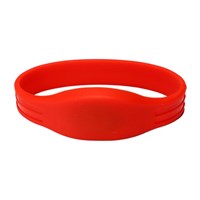 RFID LFHFUHF Dual Frequency Silicone Wristband For School Multiple colors