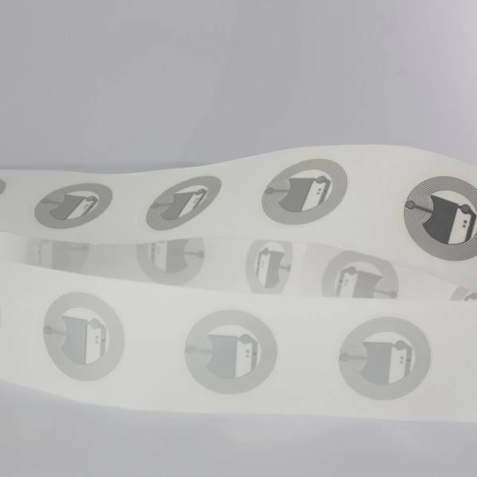 Transparent Round Clear NFC Stickerinlaytag N-TAG213 Chip