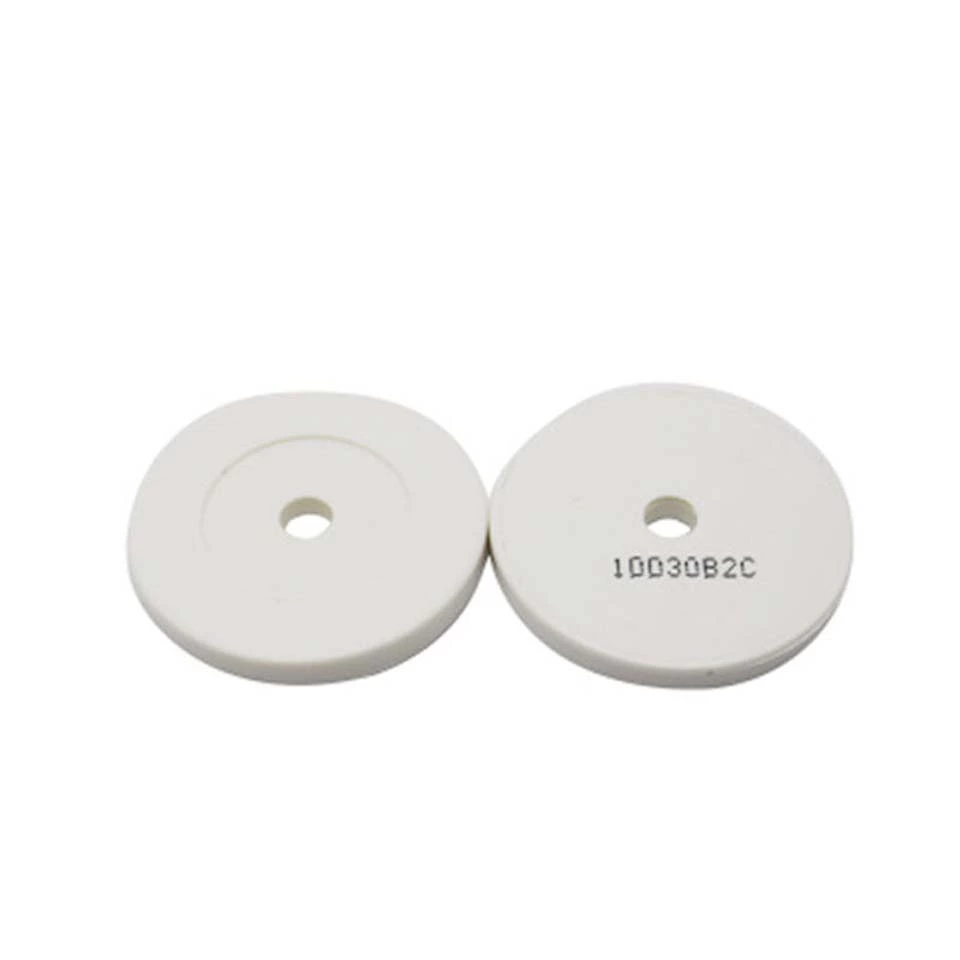 Customized 20mm,25mm,30mm Round NFC coin PVC mini card RFID token tag