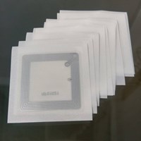 Transparent Round Clear NFC Stickerinlaytag N-TAG213 Chip