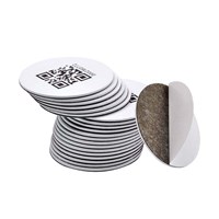 Adhesive RFID tag 1820253035mm Round NFC Coin PVC On-metal Tag RFID NFC Tag