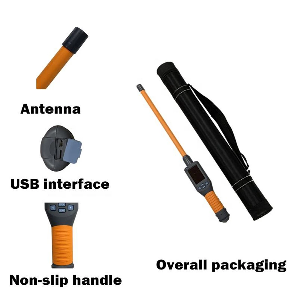 Large memory RFID Stick Animal EID tag reader ISO11784785 FDX standard chip ID scanner with Android 5.1 operate system
