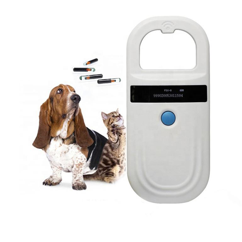 OTPS High quality ISO 1178411785 134.2 khz FDX -b animal pet id microchip scanner ear tag rfid reader for dog cat