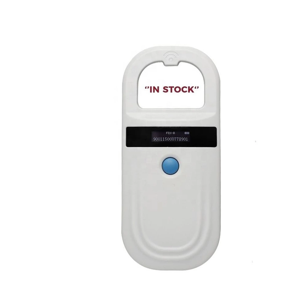 OTPS High quality ISO 1178411785 134.2 khz FDX -b animal pet id microchip scanner ear tag rfid reader for dog cat