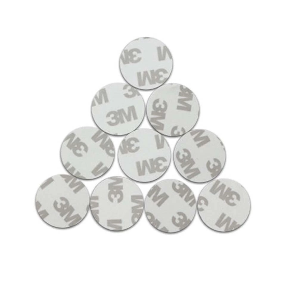 Adhesive RFID tag 1820253035mm Round NFC Coin PVC On-metal Tag RFID NFC Tag