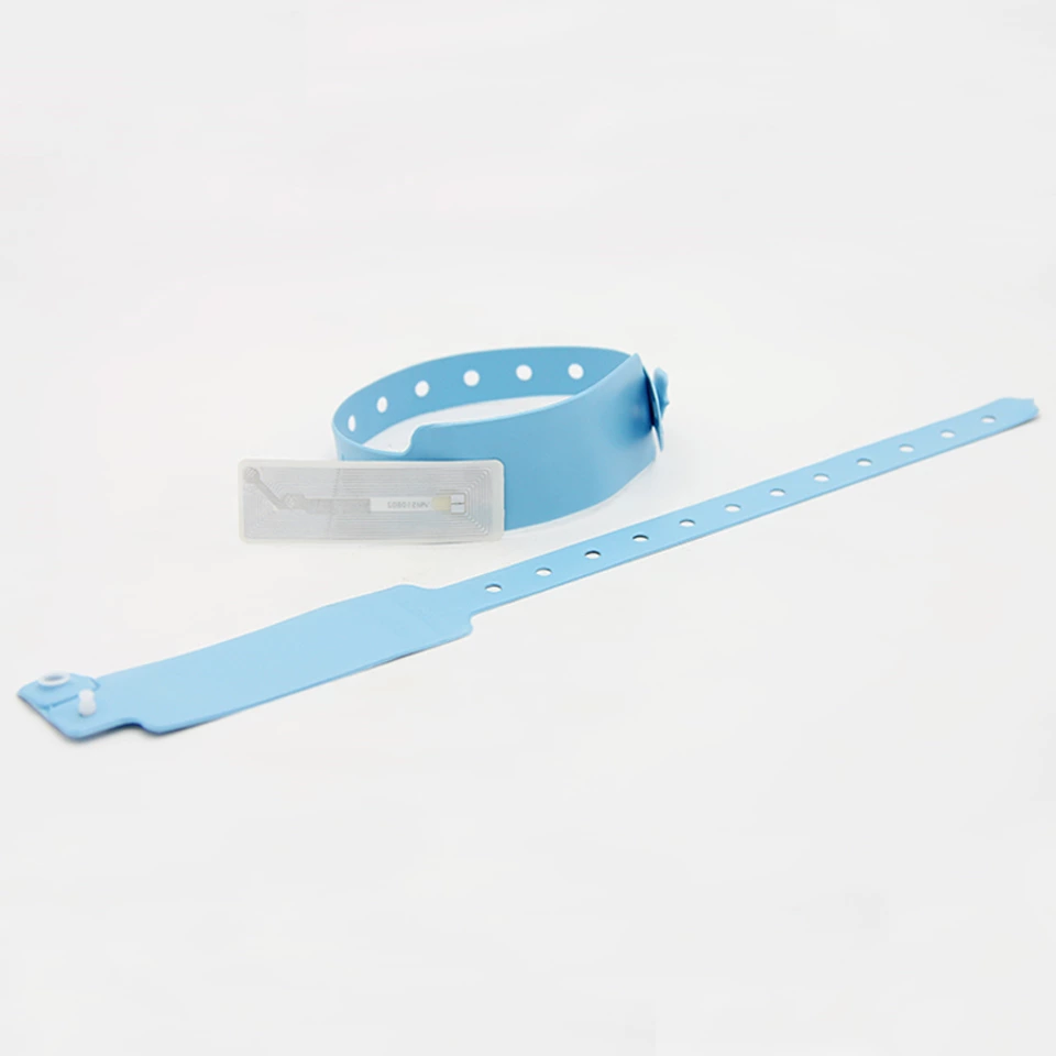 Hospital Patient Identification Rfid Chip Bands Bracelet Wristband