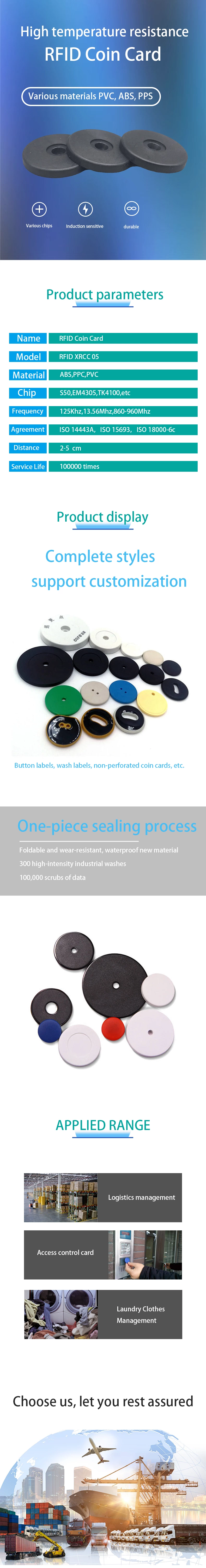 High quality hot sell rfid tag active rfid tag price nfc tag manufacturer