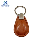 125khz EM4200 RFID Fob Tags Access Control Card Waterproof T5577 RFID Leather Keyfob TK4100