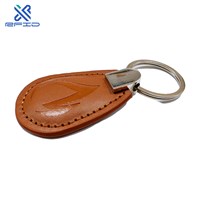 125khz EM4200 RFID Fob Tags Access Control Card Waterproof T5577 RFID Leather Keyfob TK4100