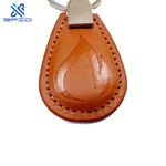 125khz EM4200 RFID Fob Tags Access Control Card Waterproof T5577 RFID Leather Keyfob TK4100