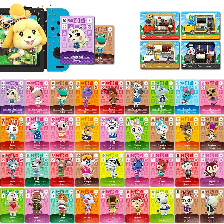 Customized Wholesale 24/75PCS full set Zelda Breath Of The Wild NFC card for  Amiibo Card