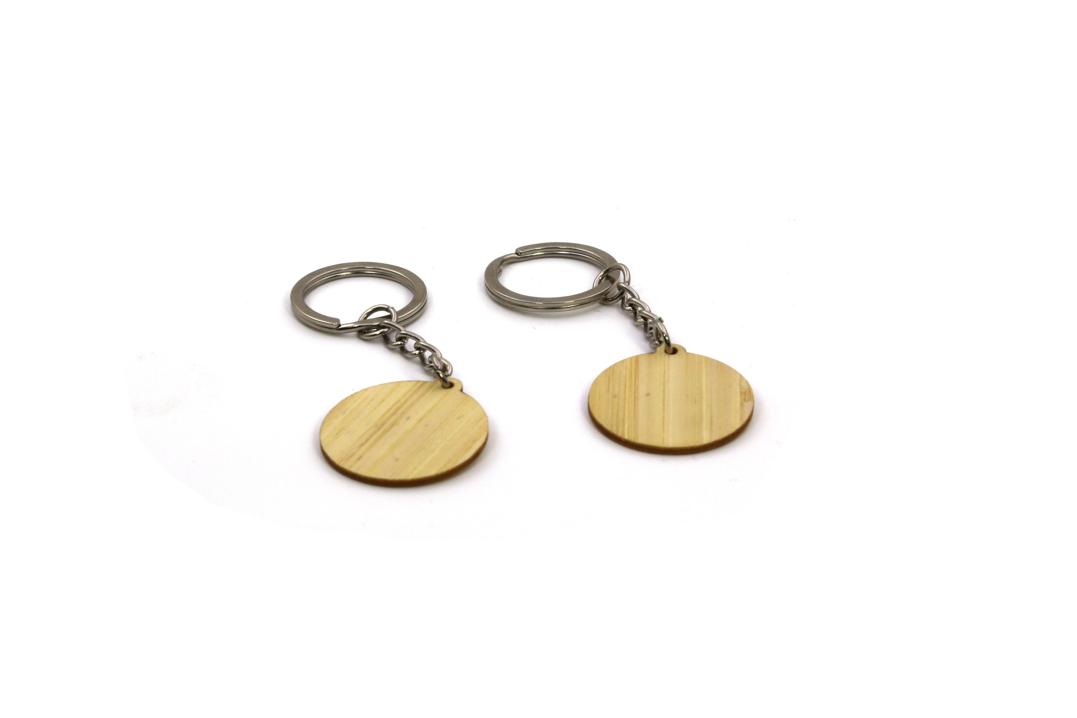 RFID NFC Waterproof Wooden RFID Chip Cards Eco Wood Keyfob For Access Control