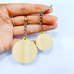 RFID NFC Waterproof Wooden RFID Chip Cards Eco Wood Keyfob For Access Control